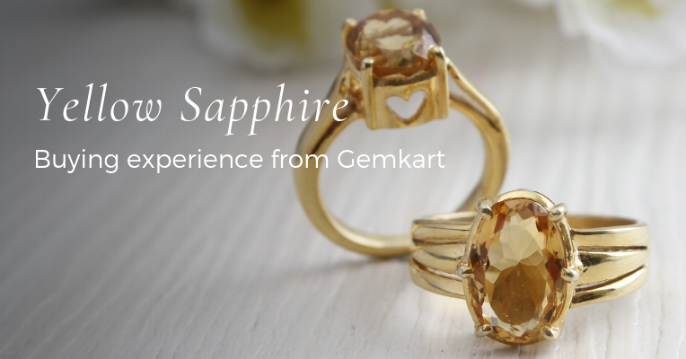 Yellow Sapphire Gemstone Buying Experience from Gemkart